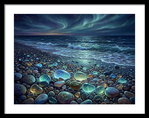 Pebble Beach At Night