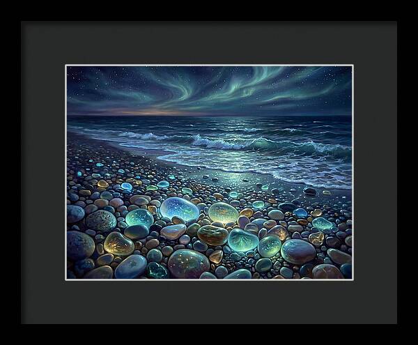 Pebble Beach At Night