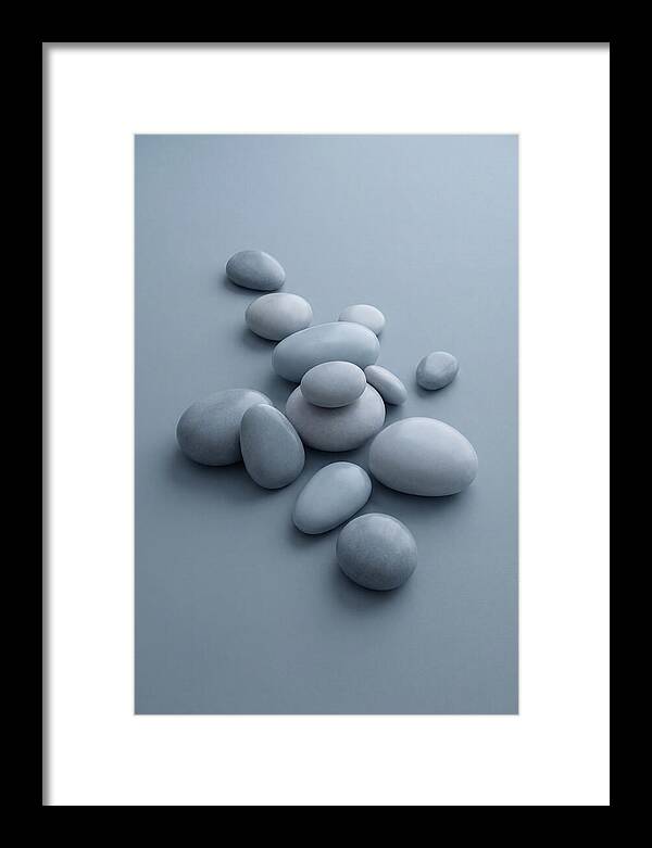 Pebble Like Shapes In Warm Neutral