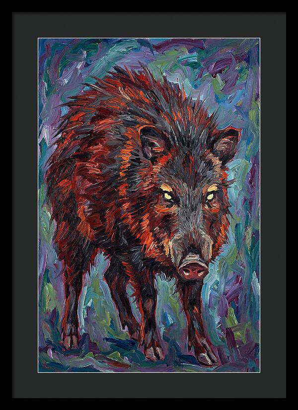 Peccary In Expressionist Style