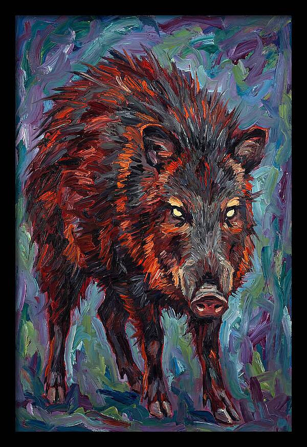 Peccary In Expressionist Style