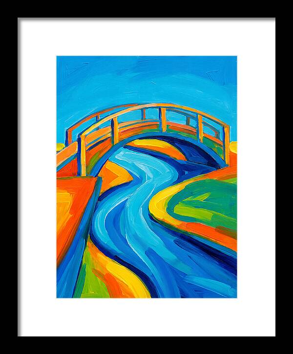 Pedestrian Bridge Over Water