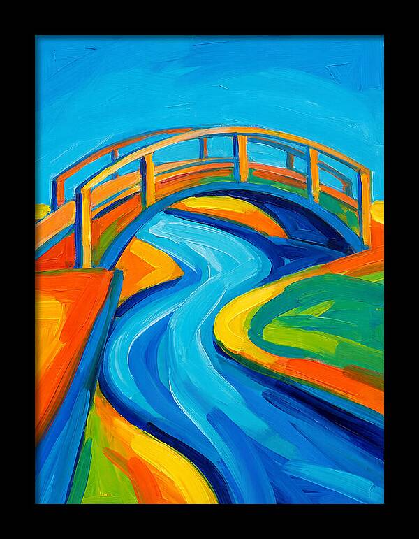 Pedestrian Bridge Over Water