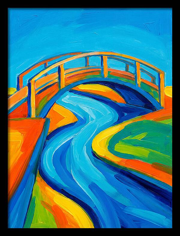 Pedestrian Bridge Over Water