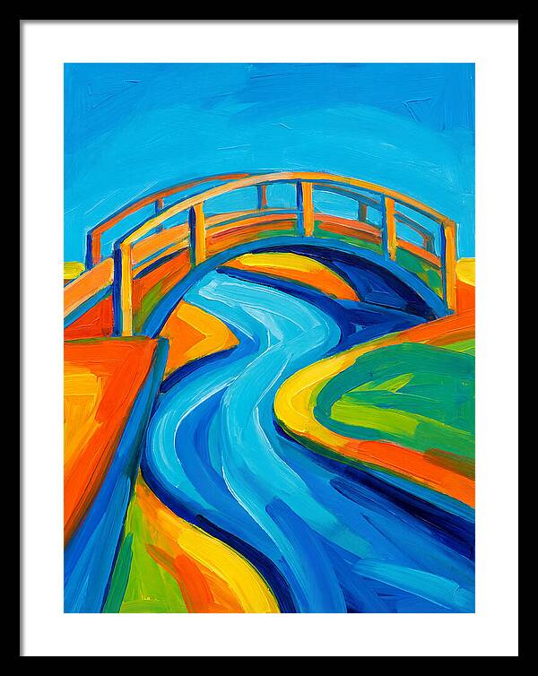 Pedestrian Bridge Over Water