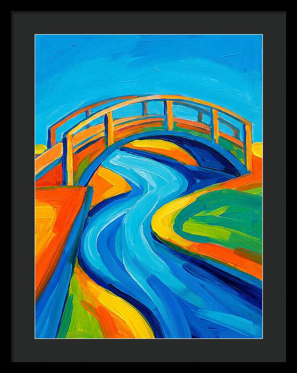 Pedestrian Bridge Over Water
