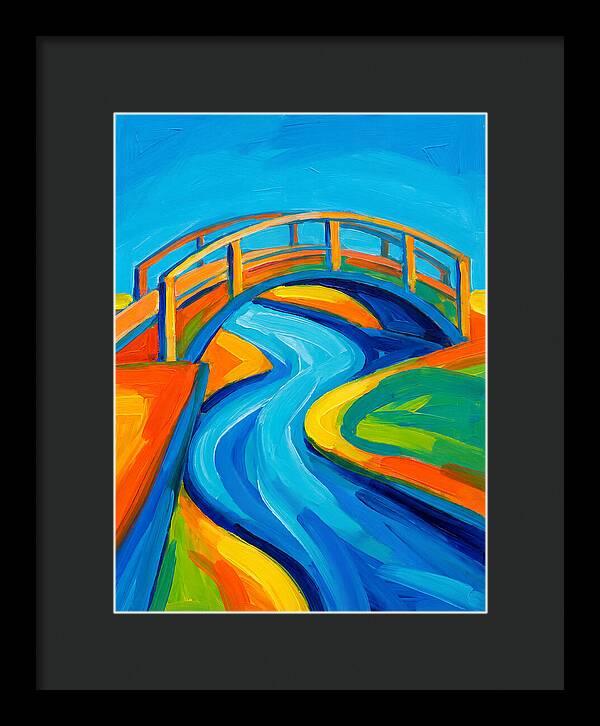 Pedestrian Bridge Over Water