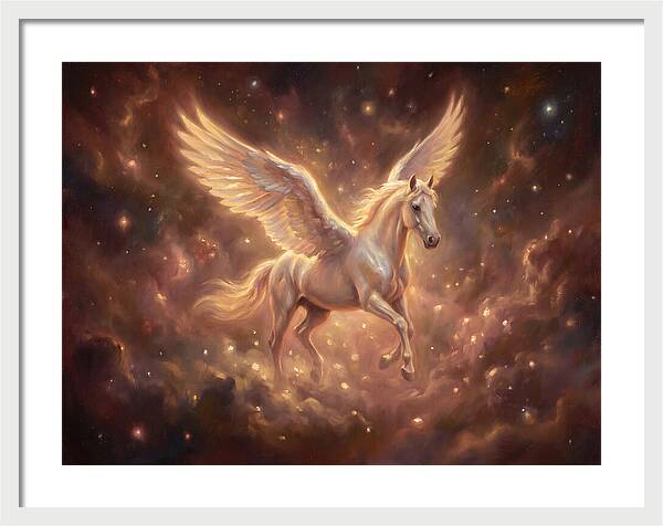 Pegasus In Flight