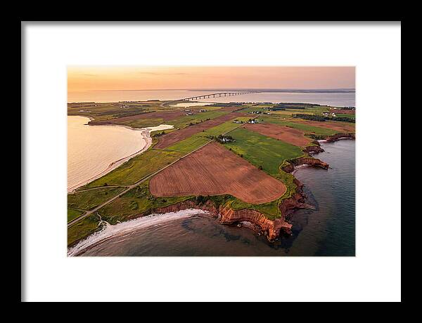 Pei From Above At Golden Hour