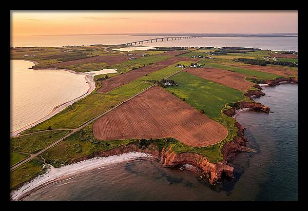 Pei From Above At Golden Hour
