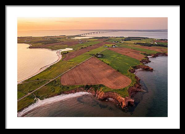 Pei From Above At Golden Hour
