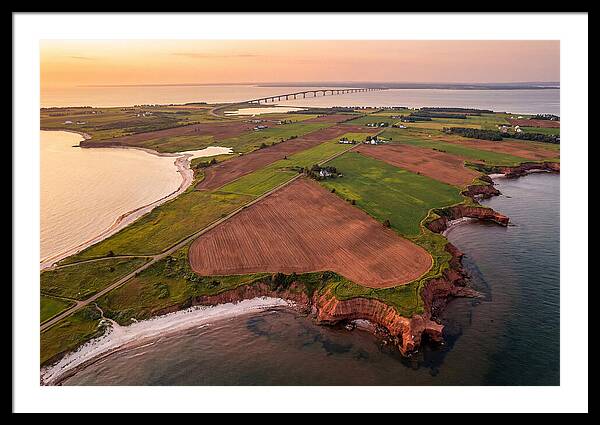 Pei From Above At Golden Hour