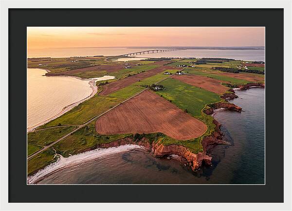 Pei From Above At Golden Hour