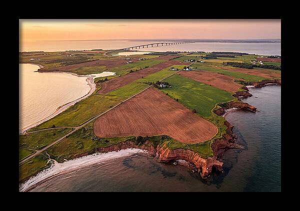 Pei From Above At Golden Hour