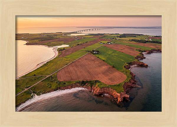 Pei From Above At Golden Hour