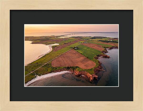 Pei From Above At Golden Hour