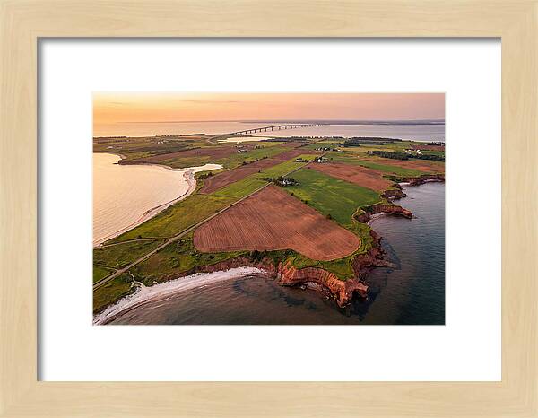 Pei From Above At Golden Hour