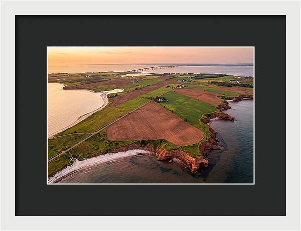 Pei From Above At Golden Hour