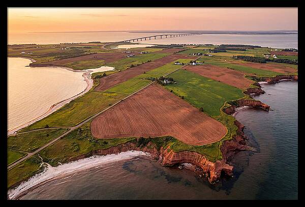 Pei From Above At Golden Hour
