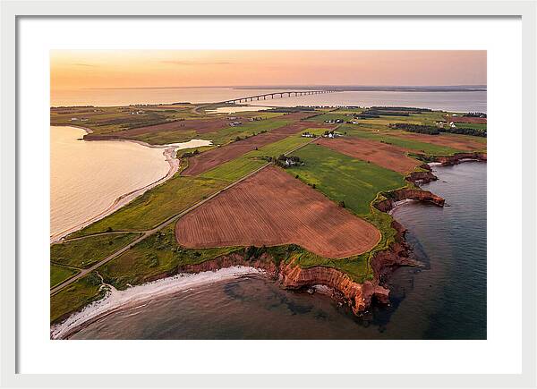 Pei From Above At Golden Hour