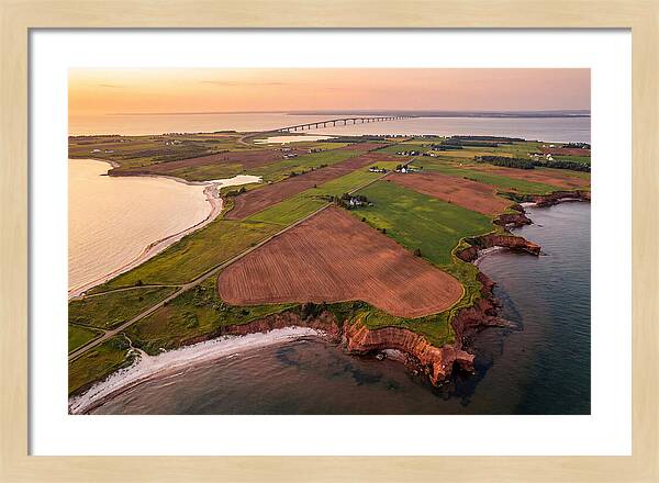 Pei From Above At Golden Hour