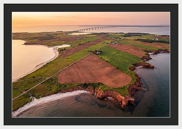 Pei From Above At Golden Hour