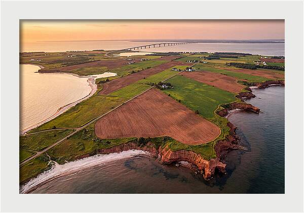 Pei From Above At Golden Hour