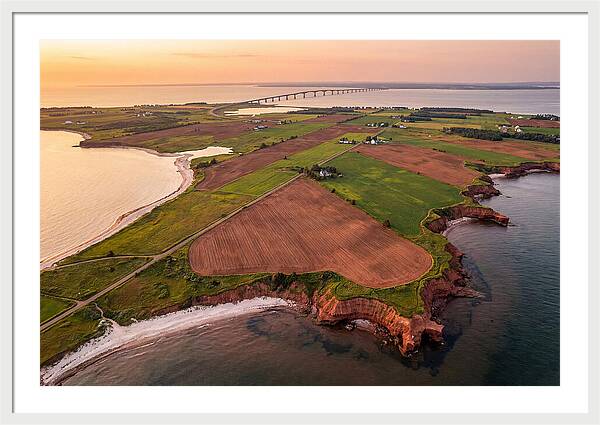 Pei From Above At Golden Hour
