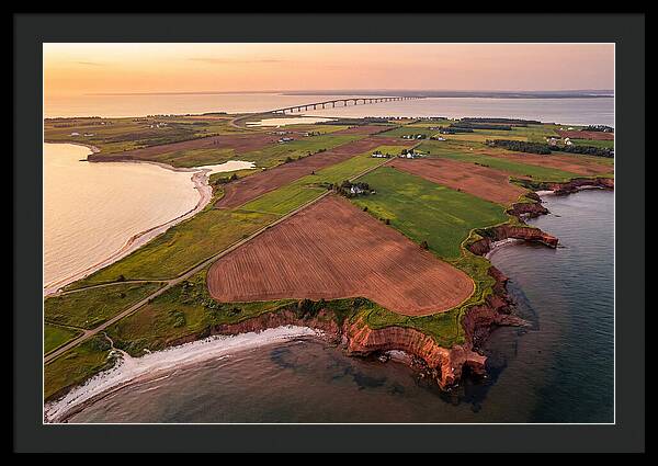 Pei From Above At Golden Hour