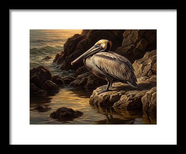 Pelican By The Shore