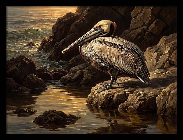 Pelican By The Shore