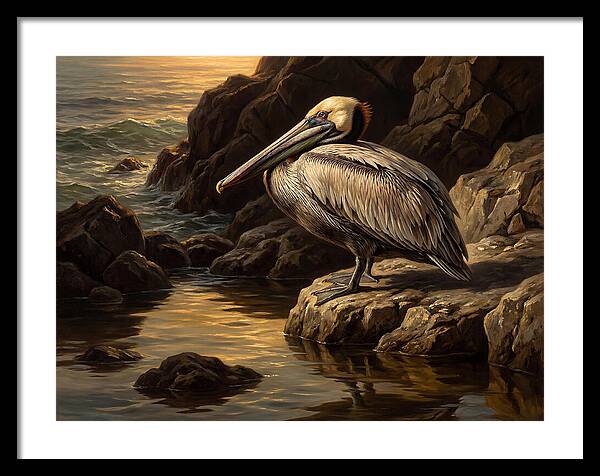 Pelican By The Shore