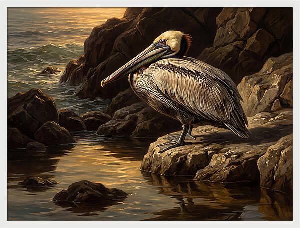 Pelican By The Shore