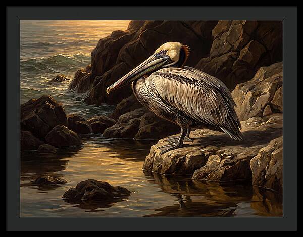Pelican By The Shore