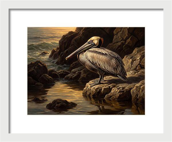 Pelican By The Shore