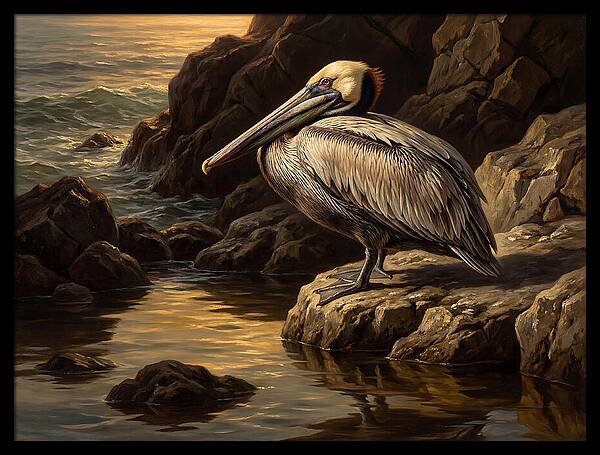 Pelican By The Shore