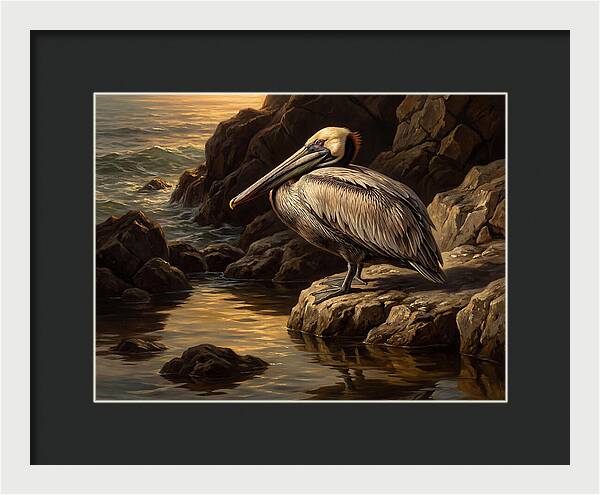 Pelican By The Shore
