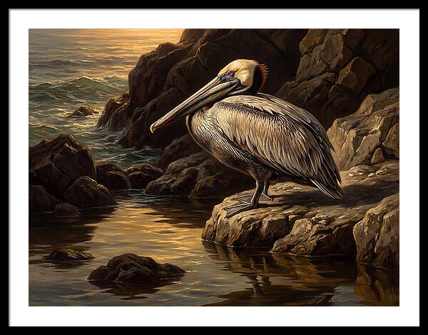 Pelican By The Shore
