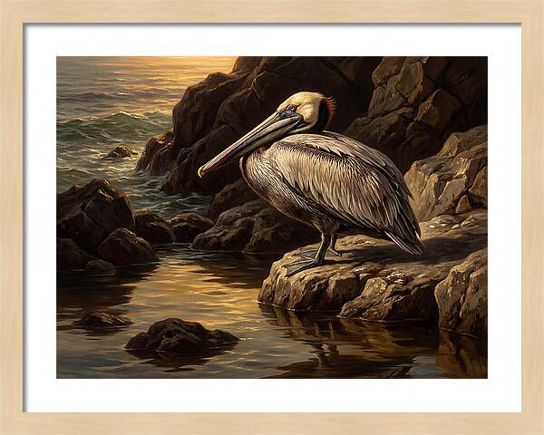 Pelican By The Shore