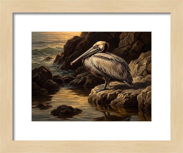 Pelican By The Shore