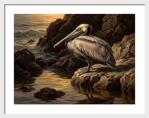 Pelican By The Shore