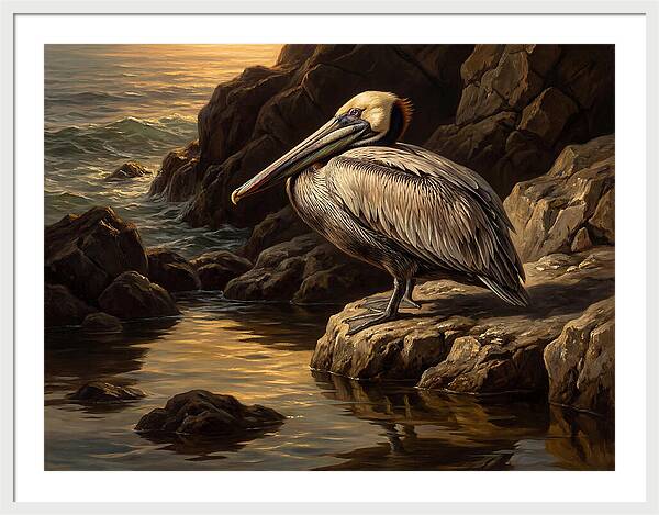 Pelican By The Shore