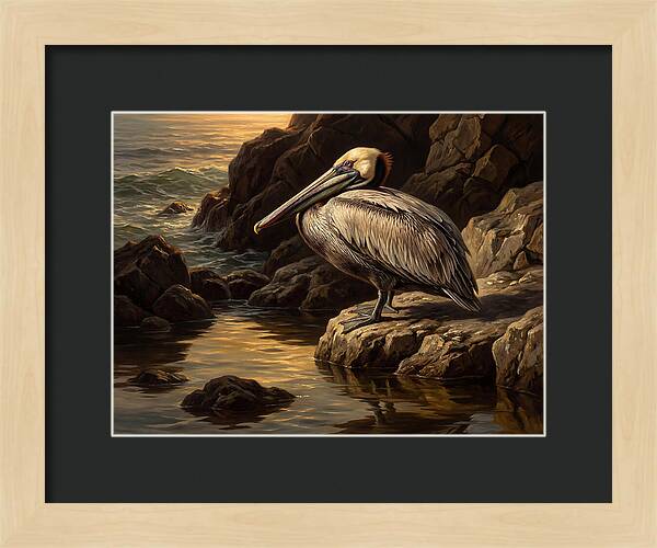 Pelican By The Shore