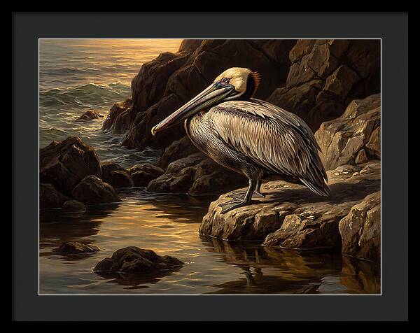 Pelican By The Shore