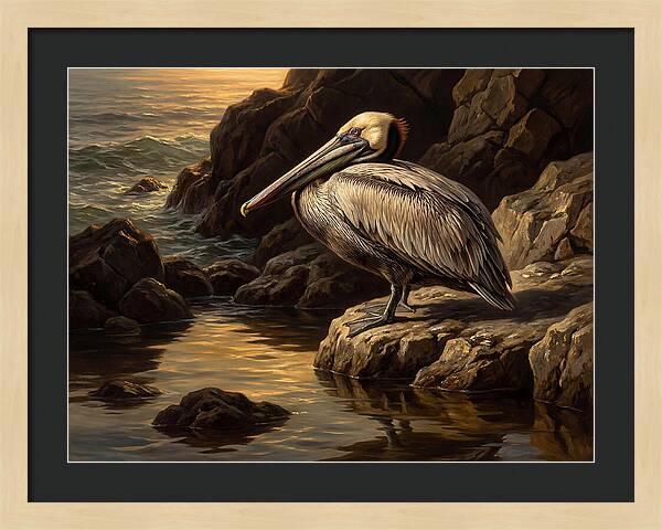 Pelican By The Shore