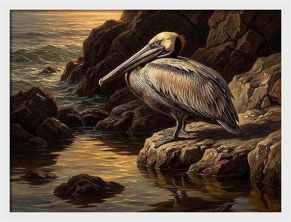 Pelican By The Shore