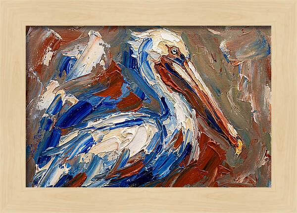 Pelican In Bold Colors