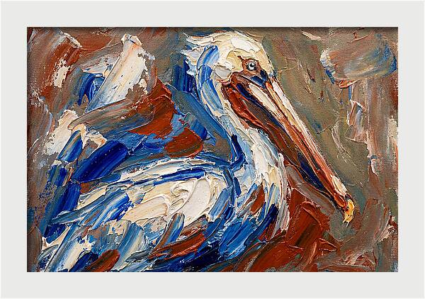 Pelican In Bold Colors