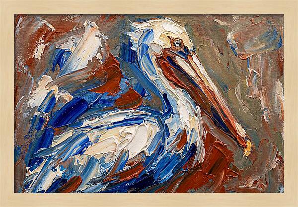 Pelican In Bold Colors