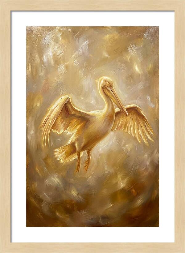 Pelican In Flight